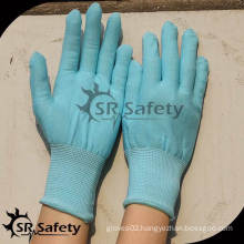 SRSAFETY 13 gauge blue nylon gloves liner